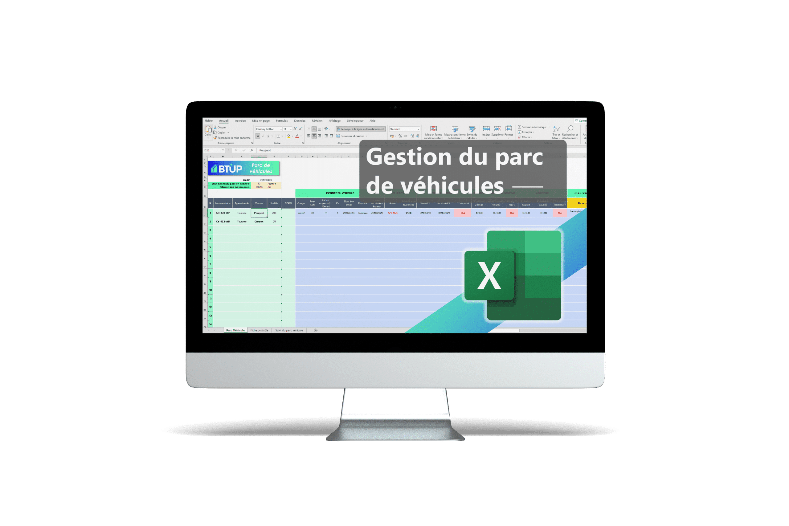 Gestion Du Parc V hicules L Votre Tableau De Suivi EXCEL Gestion Du Parc V hicules L Votre Tableau De Suivi EXCEL