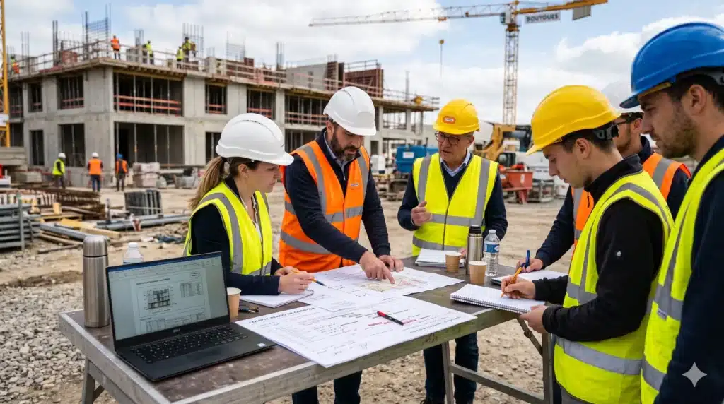 Compte rendu de chantier - BTP