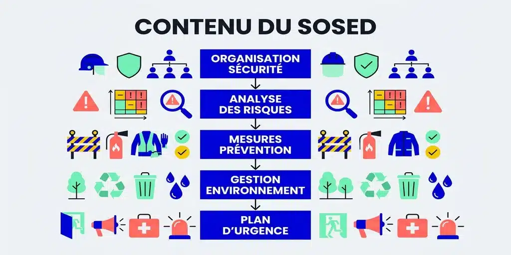 Les 5 rubriques d'un SOSED